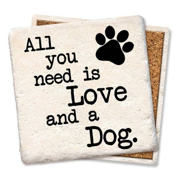 All You Need Is Love And A Dog Coaster