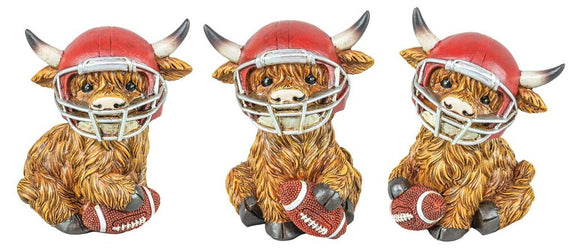 Football Highland Cow