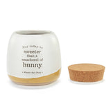 Sweeter Than Hunny Canister With Lid
