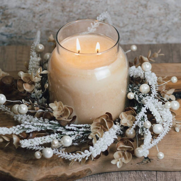 Frost & Pearl Candle Ring