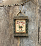 North Pole Candy Cane Sign