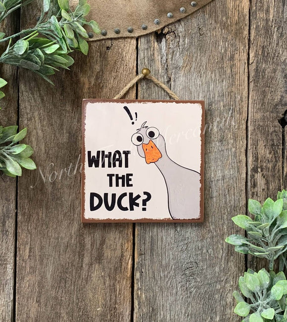 What The Duck Sign