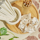 Mickey/Minnie Rhinestone Scrunchie - Cr.