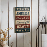 America Home Of The Hanging Sign