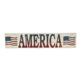 America Cream Hanging Sign