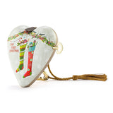 Our First Christmas Art Heart