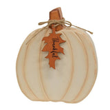 Wooden Pumpkin Thankful - 5.75in