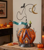 Pumpkin Halloween House Short