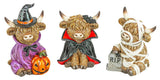 Costumed Halloween Highland Cow