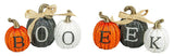 Halloween Pumpkin Trio - EEK or BOO