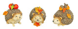 Fall Foliage Hedgehog Sitter - Asst.