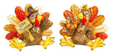 Fall Foliage Turkey 5" sitter