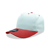 Decky 6024 - 5 Panel Mid Profile, Structured Cotton/Poly Blend Cap - 6024: Khaki