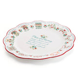 Winterberry 13In 12 Days Of Xmas Pltr Giftbox: RED|GREEN / Stoneware / CHRISTMAS