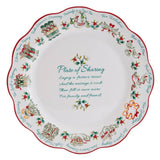 Winterberry 13In 12 Days Of Xmas Pltr Giftbox: RED|GREEN / Stoneware / CHRISTMAS