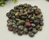 Dragon Bloodstone Tumbled Gemstones 10-20mm (0.5kg/1.1 lbs.): 1KG/2.2LBS