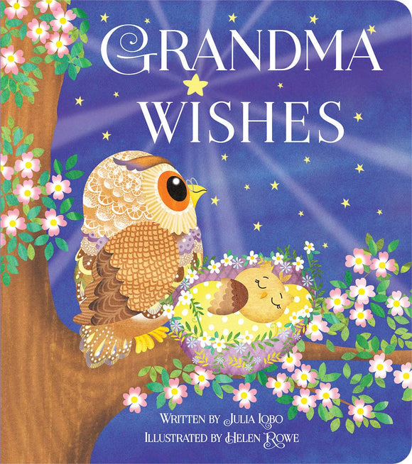 Grandma Wishes Keepsake Padded Board Book