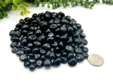Black Obsidian Tumbled Gemstones -10-20mm (0.5kg/1.1lbs): 1KG/2.2LBS