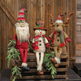 Dangle Leg Santa/Snowman/Reindeer 3 Asstd.