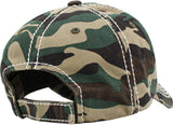 Washed Vintage Ballcap: BLK