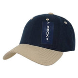 Low Crown Structured Baseball Cap - Decky 206: Charcoal