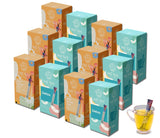 12-Pack Wellness Tea Bundle Mesh Sticks (2 Flavors)