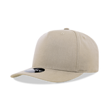 Decky 6024 - 5 Panel Mid Profile, Structured Cotton/Poly Blend Cap - 6024: Khaki