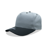 Decky 6024 - 5 Panel Mid Profile, Structured Cotton/Poly Blend Cap - 6024: Khaki