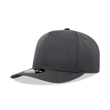Decky 6024 - 5 Panel Mid Profile, Structured Cotton/Poly Blend Cap - 6024: Khaki