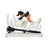 Wicked Wooden Halloween Decor Tabletop Sign, 11.5"