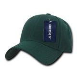 Low Crown Structured Baseball Cap - Decky 206: Charcoal