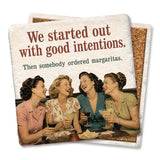 Coaster We Started Out with Good Intentions: Limestone