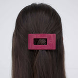 Flat Rectangle Hair Clip | Small | Wild Side