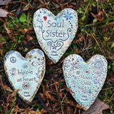 Sisterhood fire, handmade pottery, female empowerment