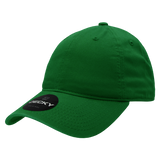 Decky 205 - Classic Low Profile, Relaxed Cotton Dad Hat: Black