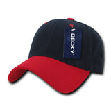 Low Crown Structured Baseball Cap - Decky 206: Charcoal