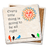 Coasters Every Little Thing Is Going to Be All Right Coaster: Limestone