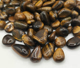 Yellow Tiger Eye Tumbled Gemstones 10-20mm(0.5kg/1.1lbs): 1KG/2.2LBS