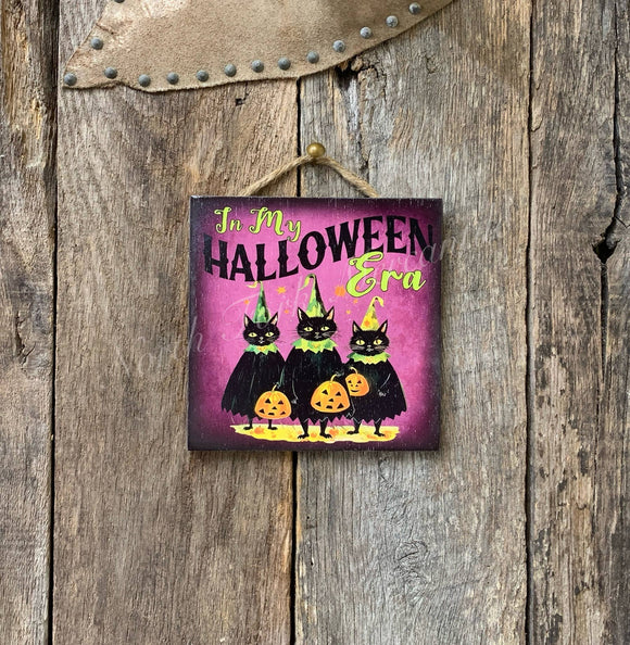 In My Halloween Era, Halloween Sign, Halloween Decor