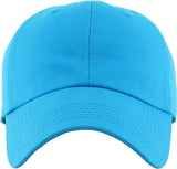 Blank Low Profile Cotton Baseball Cap: Ivory