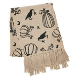Raven Harvest Woven Throw 50x60