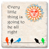 Coasters Every Little Thing Is Going to Be All Right Coaster: Limestone