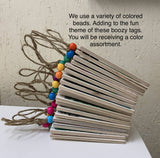 Pairs Well With A Good Book, Wine Tag, Wine Sign, Book Sign