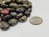 Dragon Bloodstone Tumbled Gemstones 10-20mm (0.5kg/1.1 lbs.): 1KG/2.2LBS