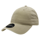 Decky 205 - Classic Low Profile, Relaxed Cotton Dad Hat: Black
