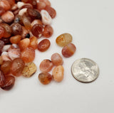 Fire Agate Tumbled Gemstones 10-20mm (0.5kg/1.1 lbs.): 1KG/2.2LBS