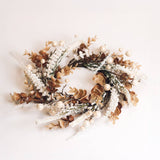 Festive Frost & Pearls Candle Ring