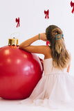 Square Flat Hair Clip | Small | Mistletoe