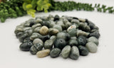 Green Hair Jasper Tumbled Gemstones 10-20mm (0.5kg/1.1 lbs.): 1KG/2.2LBS