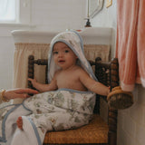 Premium Baby Knit Hooded Towel - Hundred Acre Wood